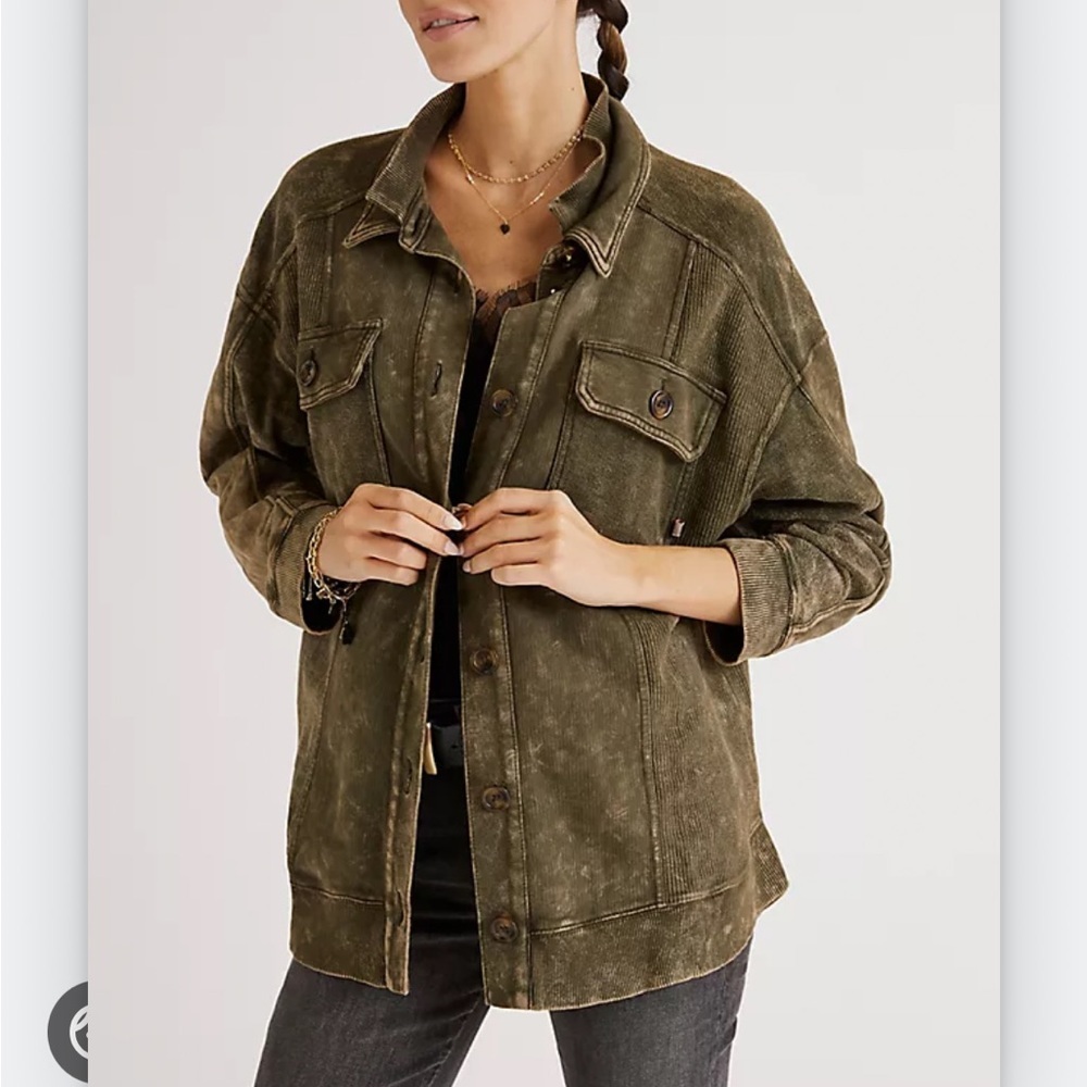 Pilcro Olive Green over sized Pullover size XL